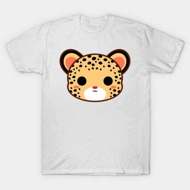 Cute Leopard T-Shirt by alien3287